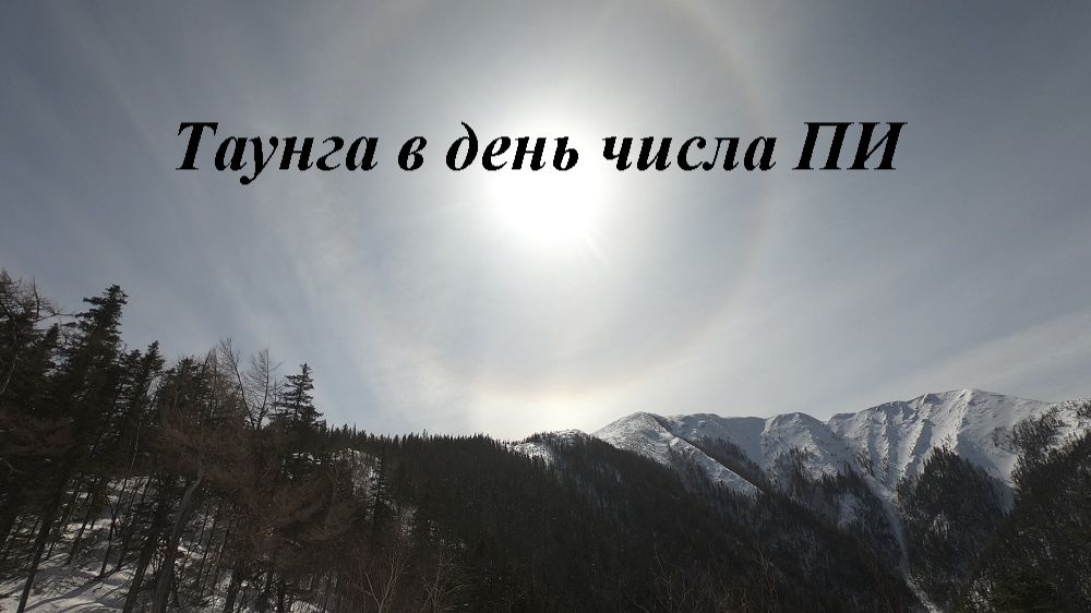 Таунга с друзьями! День числа ПИ!