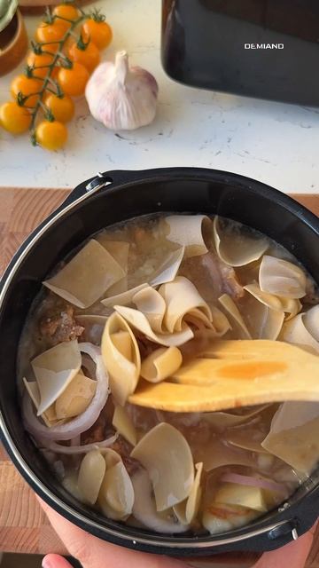 Ленивый бешбармак