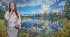 "Гляжу в озера синие" Возиянова Каролина