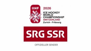 SRG SSR – Offizieller Sender der IIHF Eishockey-Weltmeisterschaft'26 in Schweiz