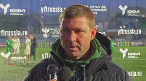 Комментарии Александра Хромыкова после матча «Рубин»-U18 – «Краснодар»-U18