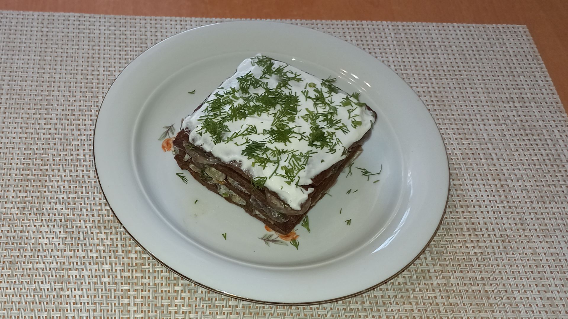 Новости из кухни. Готовим печеночный мини-торт