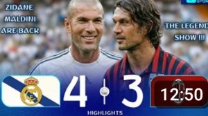 ЗИДАН, МАЛЬДИНИ И ДРУГИЕ ЛЕГЕНДЫ ПОДАРИЛИ НЕЗАБЫВАЕМОЕ ШОУ В БЛАГОТВОРИТЕЛЬНОМ МАТЧЕ