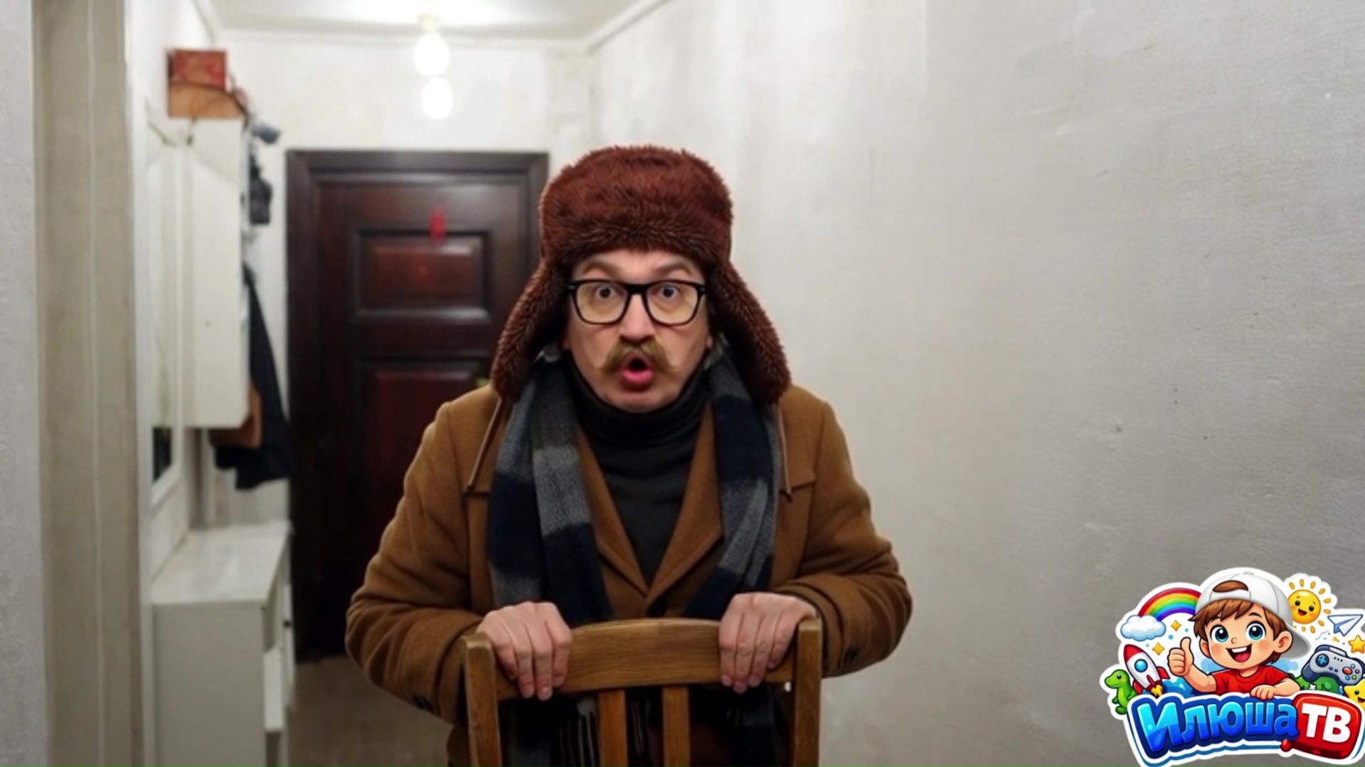 Почтальон Печкин приходит в гости к Илюше! Весёлый рассказ от Печкина " смотреть онлайн