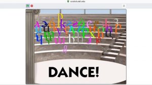 alphabet dancing