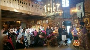 Проповедь на Литургии в Неделю 3-ю Великого поста, Крестопоклонную. 15.03.2026 г.