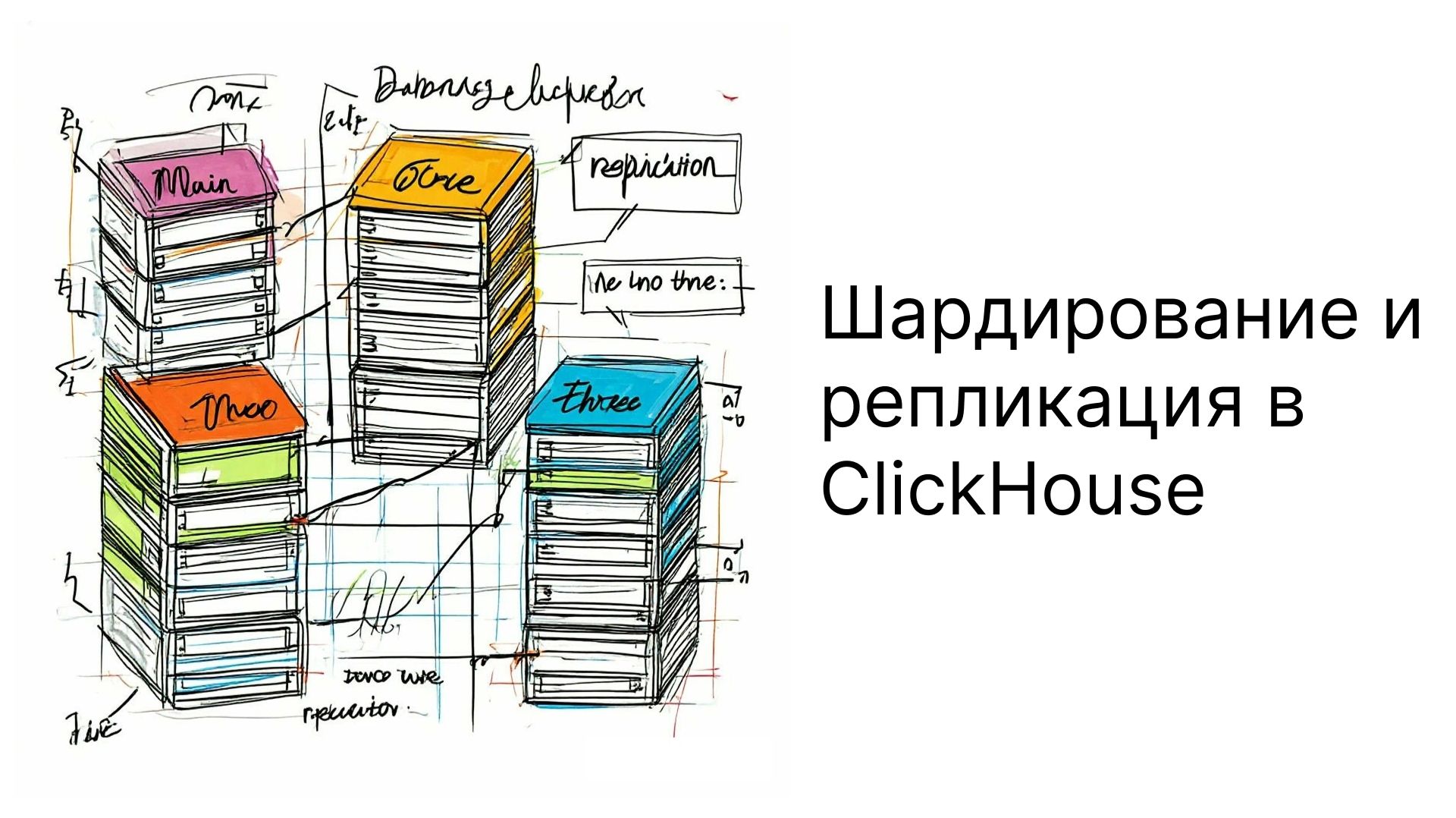 Шардирование и репликация в ClickHouse: виртуальные машины и распределённые данные