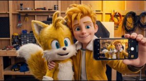 МАЙЛЗ И СОНИК С КНУКЛЕСОМ ЛЕГЕНДАРНАЯ ТРОЙКА В РЕАЛЬНОЙ ЖИЗНИ КИНО ПРО СОНИКА ВСТРАЧА С ЛЮДЬМИ