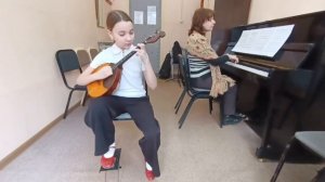 Дж. бречанелло "Соната №2" (1ч), В. Симонова "Восточная мелодия" исполняет Кузлякина Елизавета