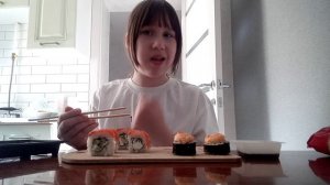 РОЛЛЫ? / СУШИ? / МУКБАНГ! / Обожаю роллы