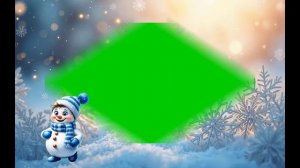 Футаж "Снеговик". Еще больше футажей пройди по ссылке https://vk.com/vk.creation2025