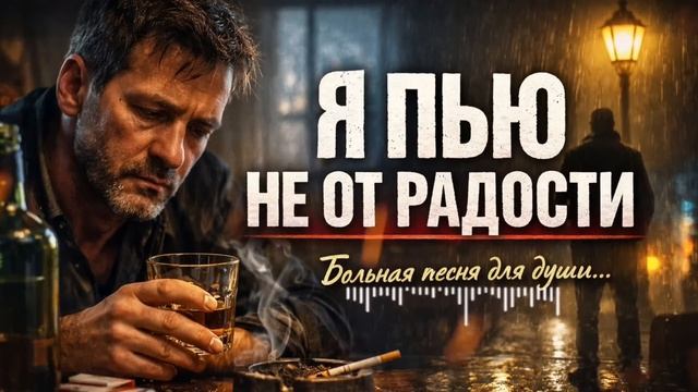 Я пью не от радости.