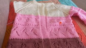 вязание детской кофты