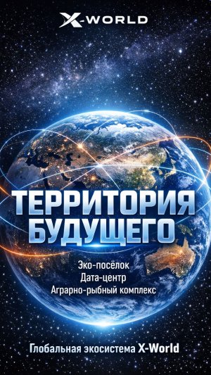 Территория будущего эко-посёлка, дата-центра и аграрно-рыбного хозяйства компании X-WORLD