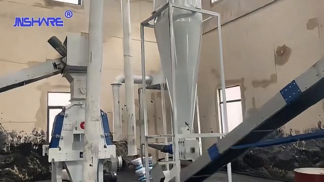 Гранулятор и дробилка успешно установлены.