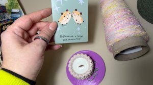 Вязовлог 24. Подарки, покупки, много гипса) обмен к 8марта.