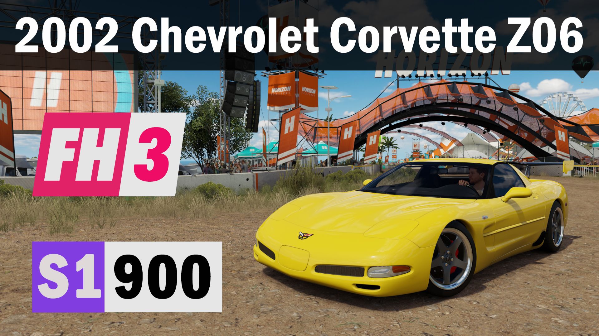 Forza Horizon 3 - 2002 Chevrolet Corvette Z06, Race
