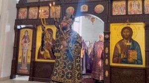 МИТРОПОЛИТ ИГНАТИЙ СОВЕРШИЛ БОЖЕСТВЕННУЮ ЛИТУРГИЮ В ПЕТРОПАВЛОВСКОМ ХРАМЕ Г. САРАТОВА (15.03.2026)