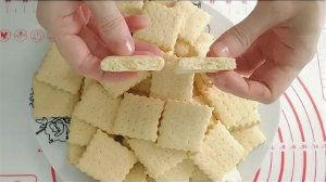 Домашнее сдобное галетное печенье.