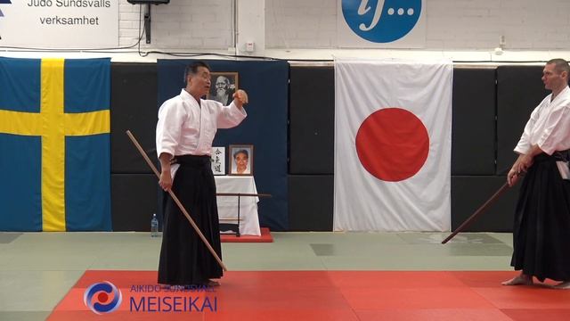 5.Aikido Jo Tai Ken Katadorimenuchi Sankyo, Shishiya Sensei Sundsva