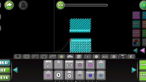 Как сделать небольшой декор похожий на Неон с Geometry Dash