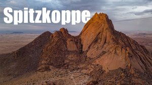 FPV dive from Spitzkoppe. Namibia. Cinematic FPV