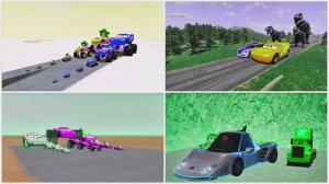 Молния Маккуин: Coffin Dance на цветных плитках! 🏎️🔥 Tiles Hop EDM Rush