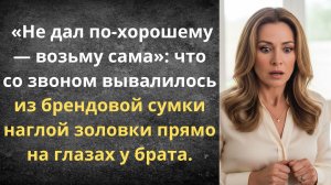 Как я проучила наглую золовку | Истории из жизни