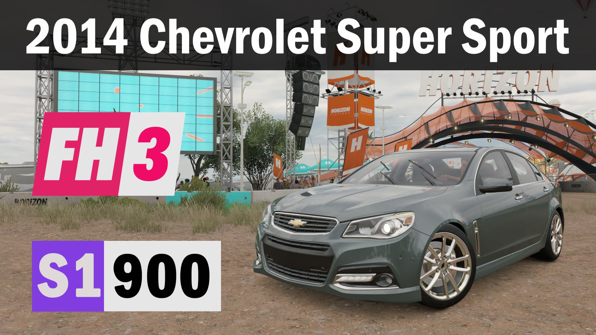 Forza Horizon 3 - 2014 Chevrolet Super Sport, Race