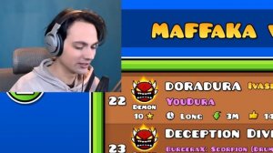 Одна попытка на КАЖДЫЙ ЭКСТРИМ ДЕМОН КОТОРЫЙ мы ПРОШЛИ в Geometry dash