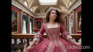 Токката Алессандро Скарлатти в исполнении Джэен Вона с видеорядом созданным при помощи ИИ