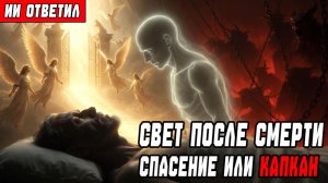 Разговор с ИИ на тему «СВЕТ ПОСЛЕ СМЕРТИ: СПАСЕНИЕ или КАПКАН» заставил задуматься