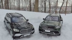 Сравнение моделей Mercedes-Benz  Maybach GLS и Mercedes-Benz GLS  от Che Zhi