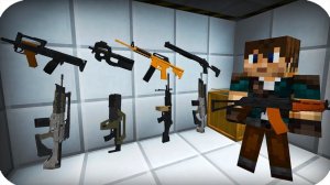 МАЙНКРАФТ ,НО Я СОЗДАЛ ОРУЖИЕ😱😱😱🔫🔫🔫