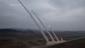 ☄️Лидер Северной Кореи Ким Чен Ын вместе с дочерью преемницей наблюдал за пусками 600-мм РСЗО в ходе