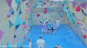 Первенство Раменского по скалолазанию , четвертый сет девушки 2013-2012