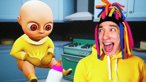 КИТАЙКА ИГРАЕТ В МАЛЫША В ЖЕЛТОМ 3 НОЧИ!