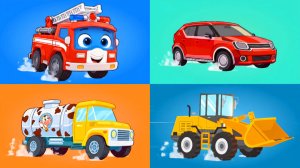 Чему нас научат машинки - Наши Герои - 4 истории про машинки для детей -12 серия