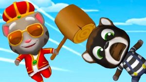 Говорящий Том бег за золотом.Бегите, прыгайте и мчитесь с Говорящим Томом в увлекательной погоне за