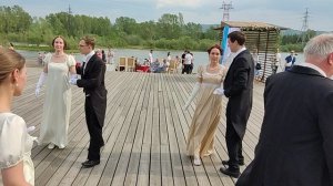 Французская кадриль в колонну