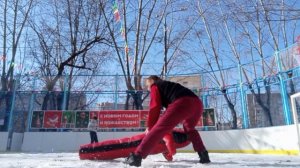 С Ваней вспомнили Котогаеши и спортивный вариант с ногой балерины "Адажио"