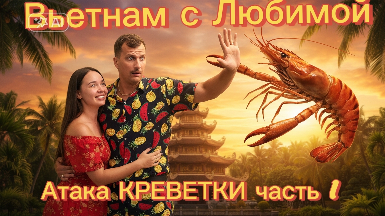 Вьетнам с Любимой: Атака креветки часть 1