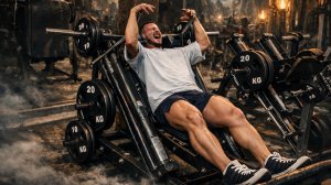 ПРИСЕДАЛ 10 МИНУТ БЕЗ ОСТАНОВКИ. Уничтожение ног в ГАКК-МАШИНЕ