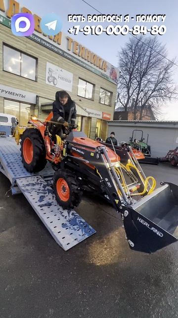 Настоящие японский трактор 35 лошадиных сил за минимальные деньги  #минитрактор #трактор#Кубота #Дом