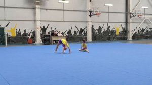 СмП 3 юношеский разряд, Ярцева - Гребенщиков, ШСА «Пирамида-Альпы», Комбинированное упражнение