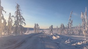 Дороги Севера. Якутия. Зимник в Заполярье