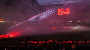 Рэпер ST. Предматчевое шоу на Лукойл Арене. Спартак Москва - Акрон Тольятти.