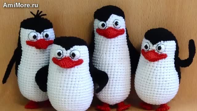 Амигуруми: схема Пингвины | Игрушки вязаные крючком