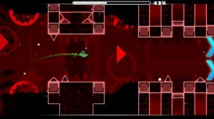 Пытаюсь проходить уровни в ГД (geometry dash)