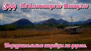 Подозрительные индейцы на дороге. На велосипеде по Южной Америке День 344 Венесуэла